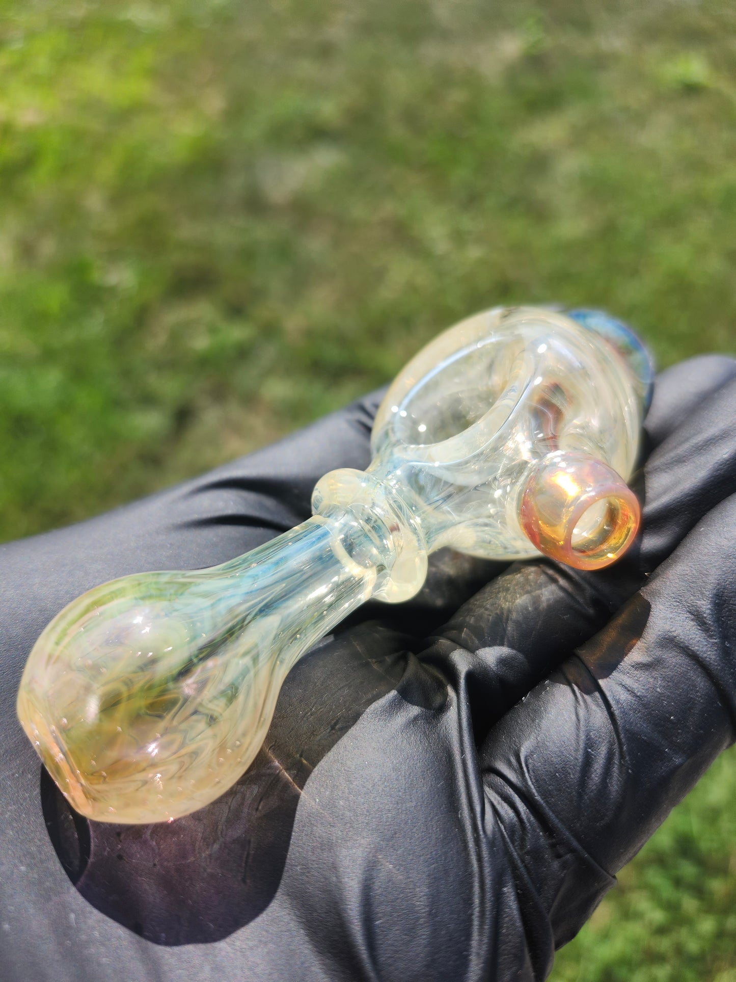 FREEEK FUMED SPOON W/ BRAIN MARBLE
